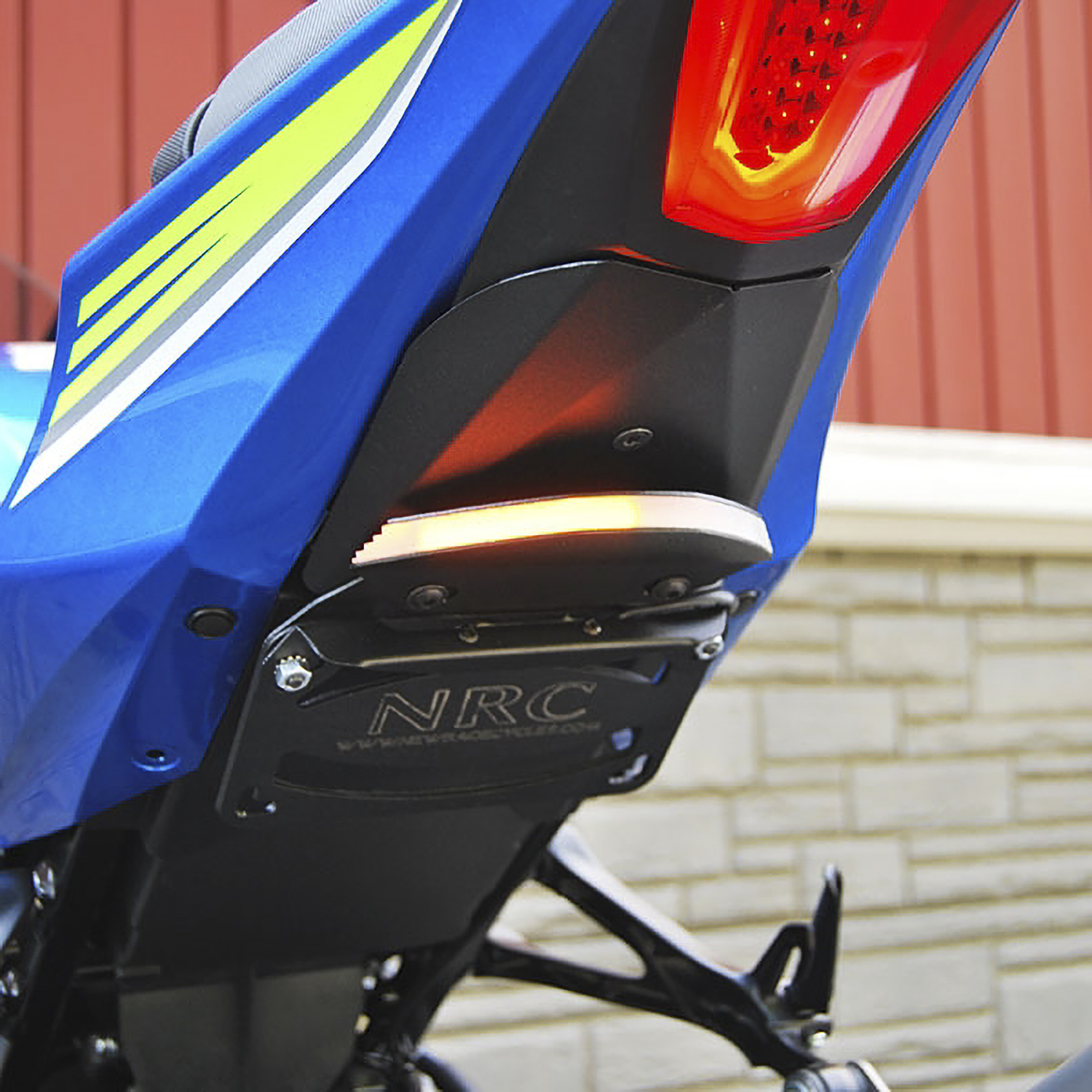 New Rage Cycles Suzuki GSX-R1000 Fender Eliminator w/ Tucked License Plate